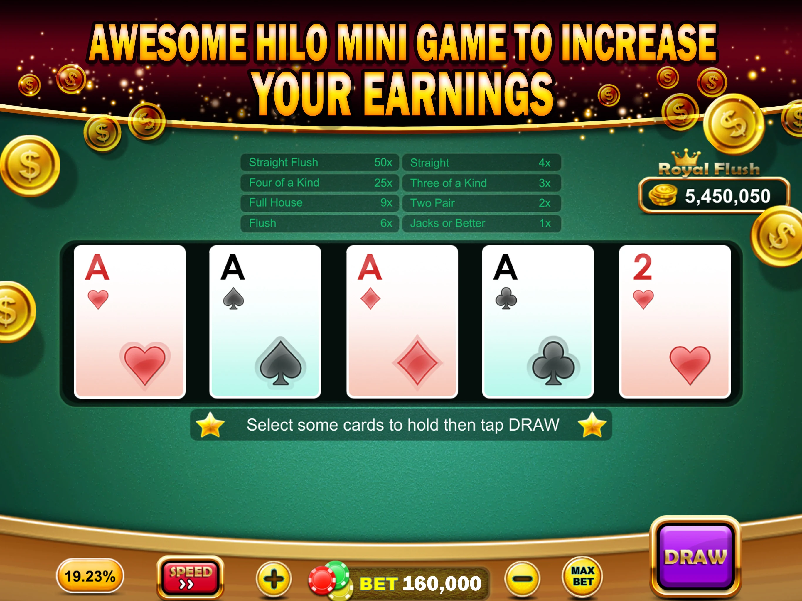 Video Poker Casino Pro Offline screenshot