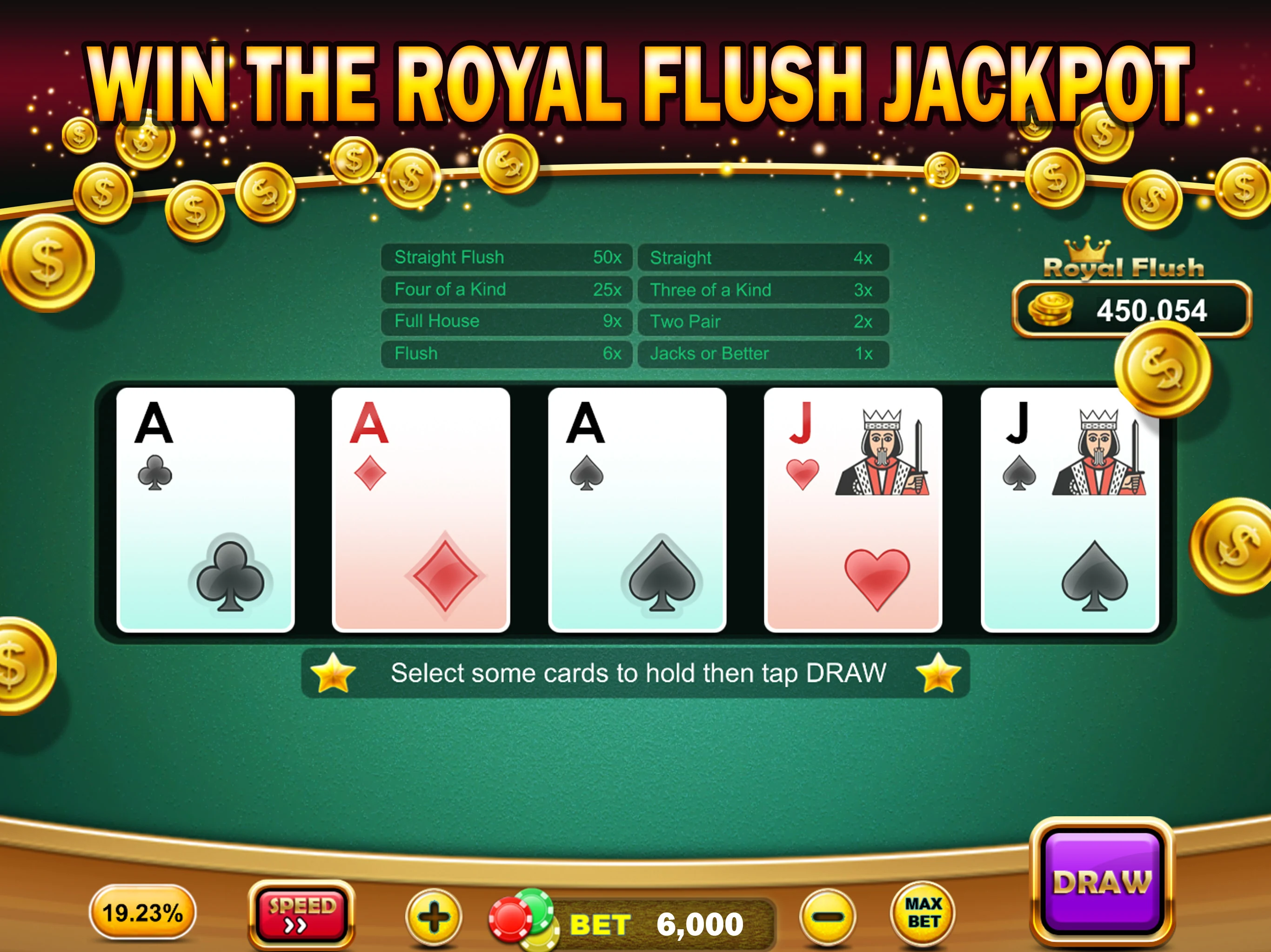Video Poker Casino Pro Offline screenshot