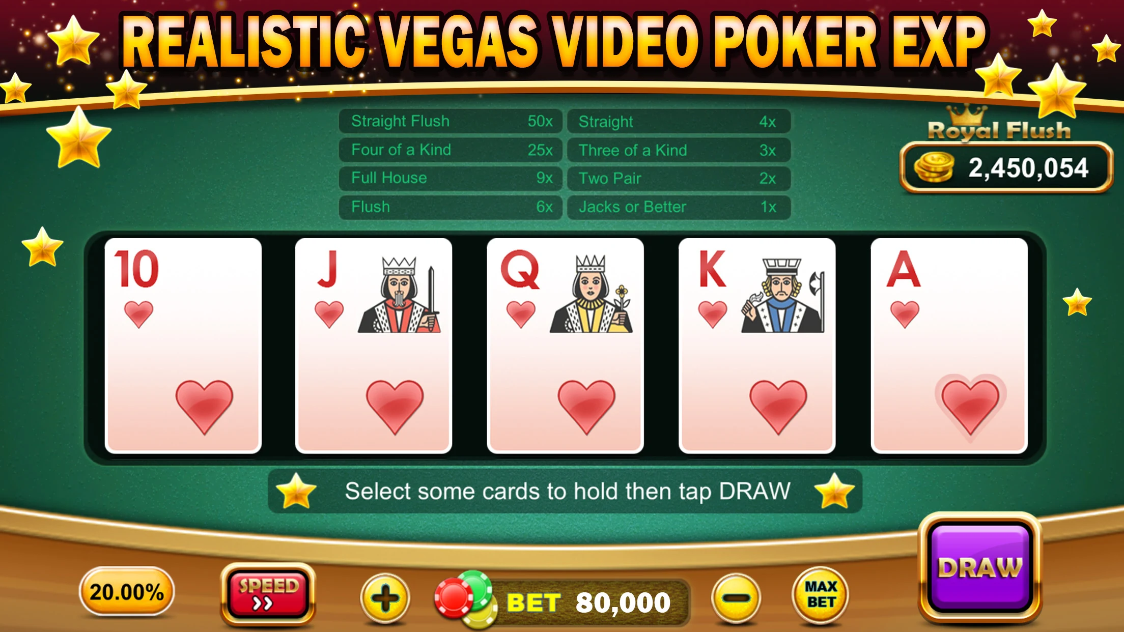 Video Poker Casino Pro Offline screenshot