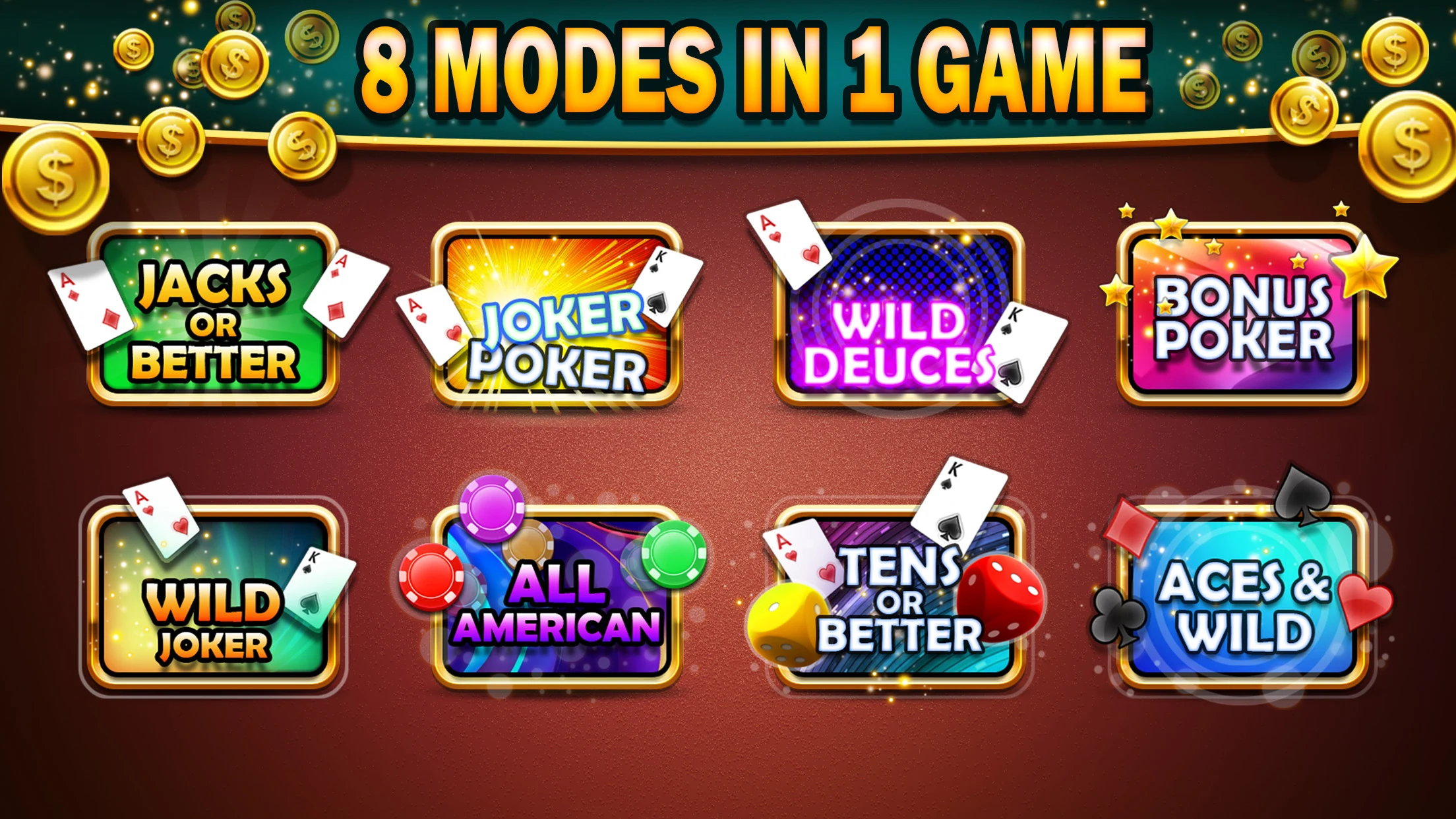 Video Poker Casino Pro Offline screenshot