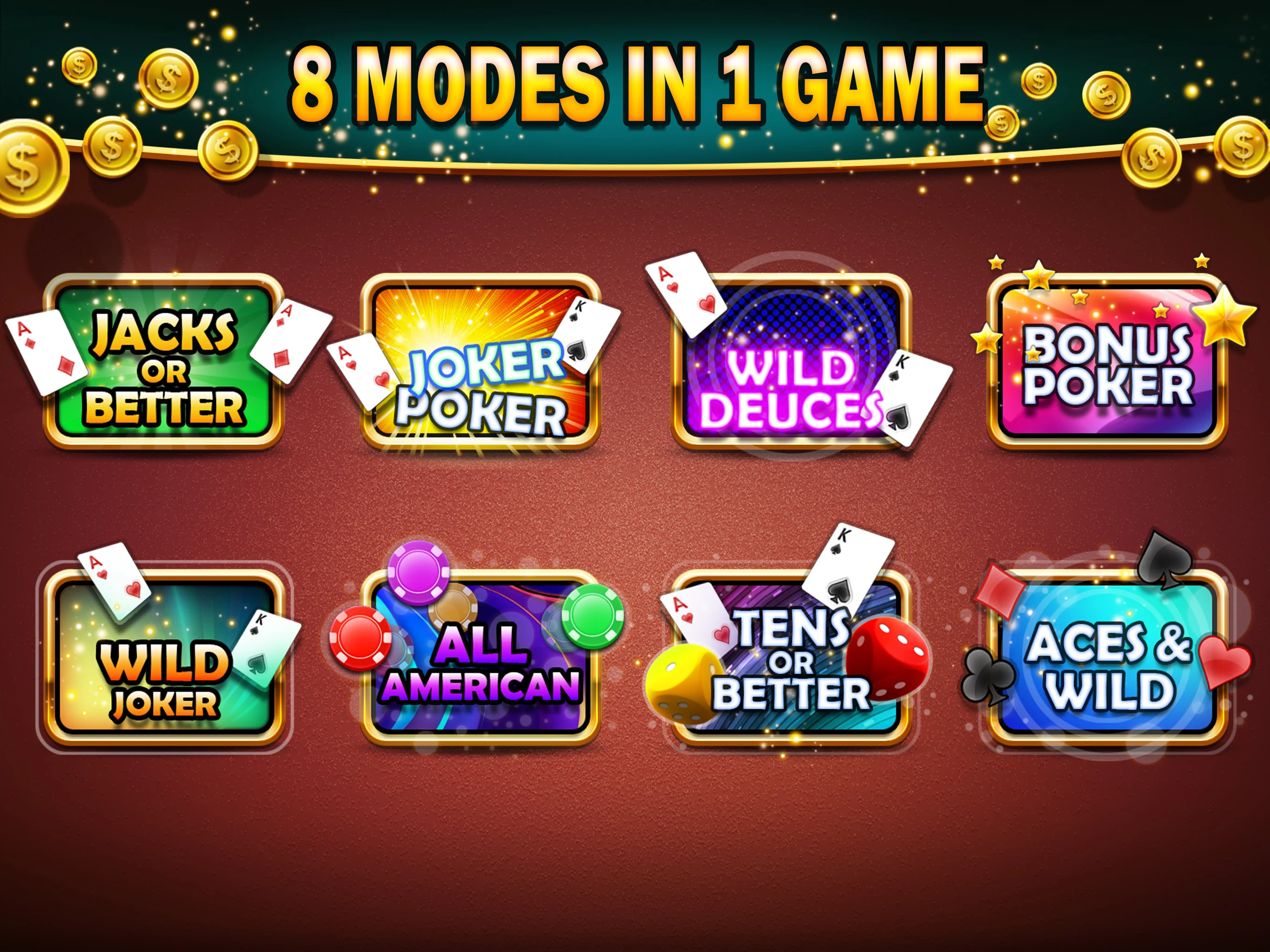 Video Poker Casino Pro Offline screenshot